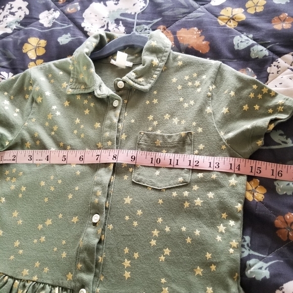 Crewcuts | Gold Star Printed Dress - Picture 6 of 8